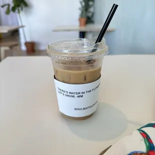 Iced latte