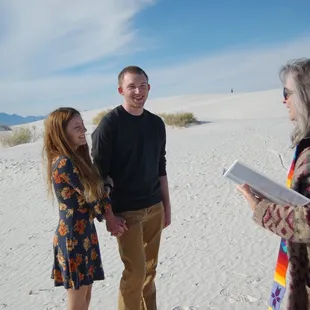 White Sands Wedding