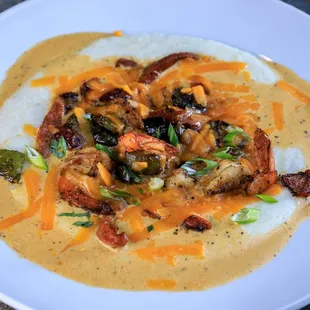 a plate of food