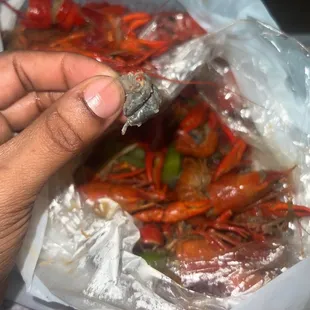 Serving spoiled crawfish this is SADD neverrrrr again!