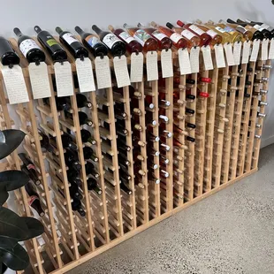 Wine wall