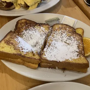 Challah French Toast Stuffed with Cream Cheese and Fig Jam