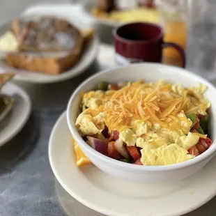 The Broadway Bowl Breakfast Plate