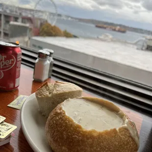 Clam chowder my favorite