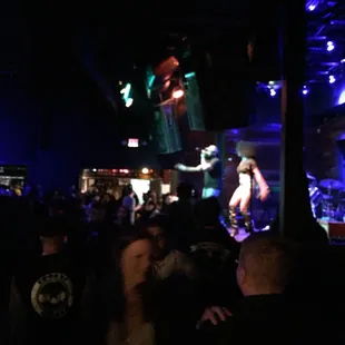 a crowd of people at a concert