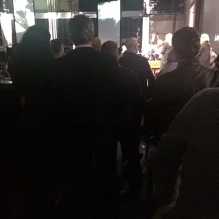 Standing to watch classical music ....