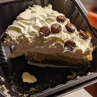Chocolate peanut butter pie