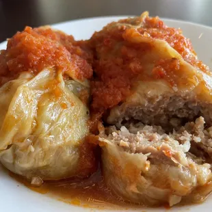 Stuffed cabbage is still great.