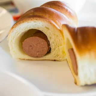 Sausage in Dough Baked