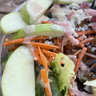 Apple and walnut salad