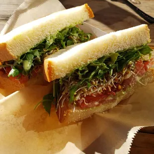 Veggie sandwich