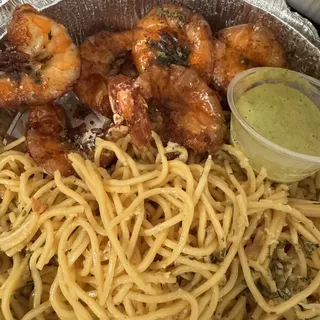 Shrimp Garlic Noodles