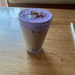 Ube coffee