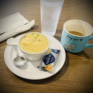 Quart of Cream of Turkey Noodle Soup