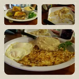 #8. Chicken Fried Steak and Eggs