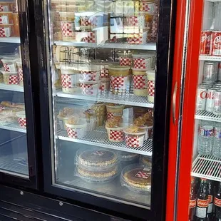 Some of the dishes ready to go.