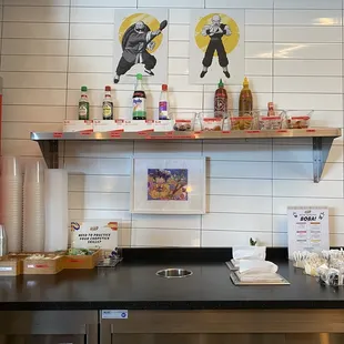 Sauce area