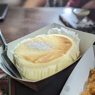 Japanese cheesecake
