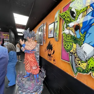 Entry and ordering area.