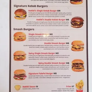 ramen and noodles, menu