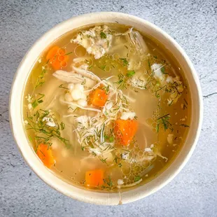 Bone Broth Noodle Soup
