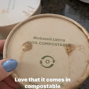 Sustainable containers