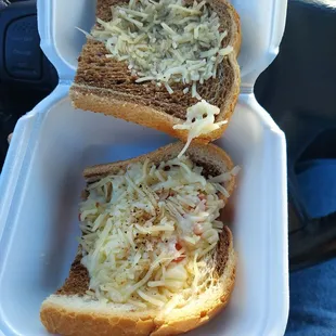 ......grilled cheese? Where are we skyline chilli?