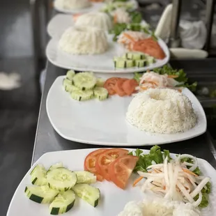 food, salads