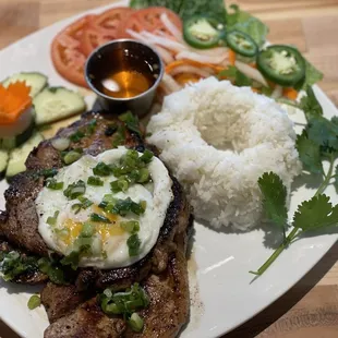 steak, food