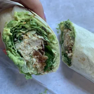 R.15. Chicken Tarragon Club Roll-Up with Avocado