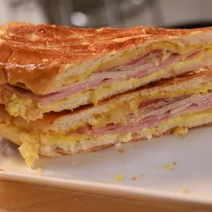 a close up of a sandwich