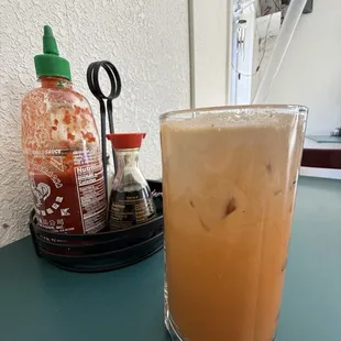 Thai tea yum
