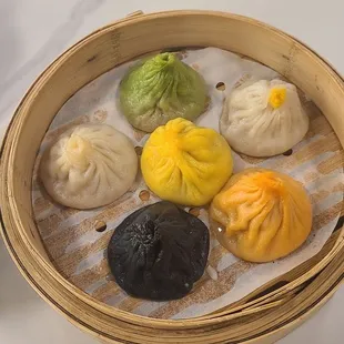 Lucky six soup dumpling