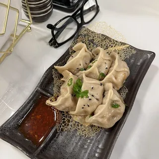 2. Pan Fried Pork and Chive Dumplings