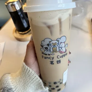 Brown Sugar Black Milk Tea with Pearl