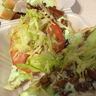 Benedictine and Bacon Sandwich