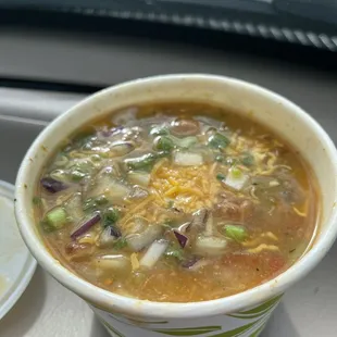Smoked Pork &amp; Green Chili Soup
