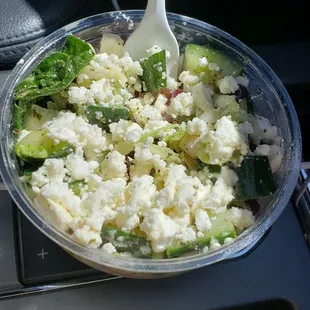 8 oz Greek salad