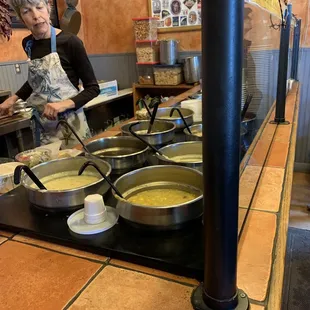 All the daily soups