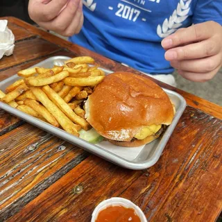 HAND-PUNCHED FRIES