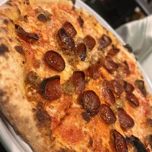 pizza, food