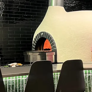 interior, pizza