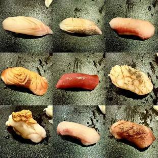 Omakase spread
