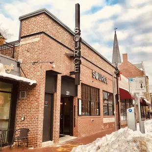 Exterior of restaurant on Church Street