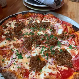 Bolognese Pizza