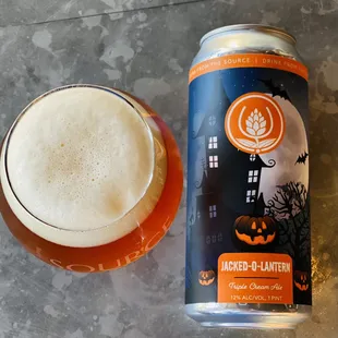 Jacked-O-Lantern, 12% ABV | Triple Cream Ale