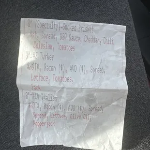 &quot;There&apos;s nothing wrong with your sandwich&quot;