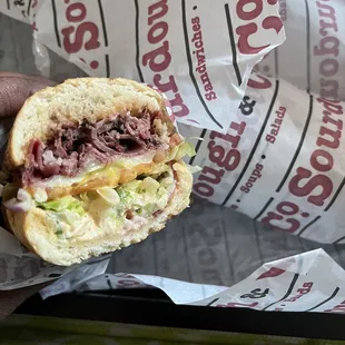 Pastrami Sandwich