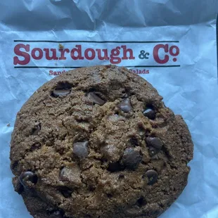 Burnt Chocolate Chip Cookie