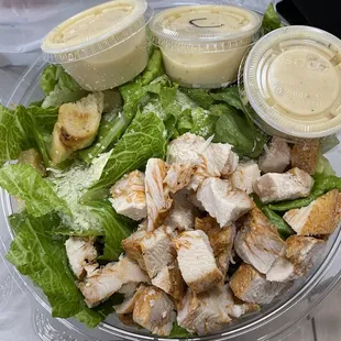 Ceasar salad made well.